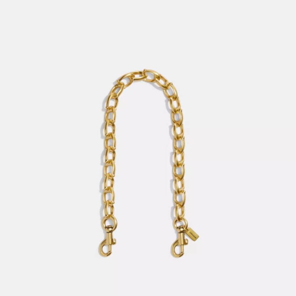 COACH Signature Link Chain Strap